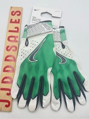 Nike Alpha Elite Baseball Batting Gloves MLB PE ISSUED Thanks Dad HJ0902-334 XL